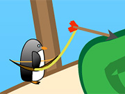 Penguin With Bow Golf