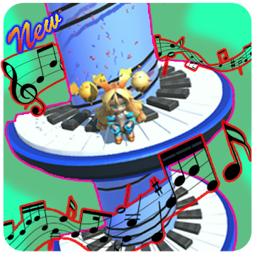 Piano Helix Jump