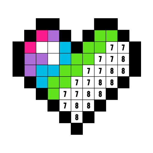 Pixel Art: Color By Number